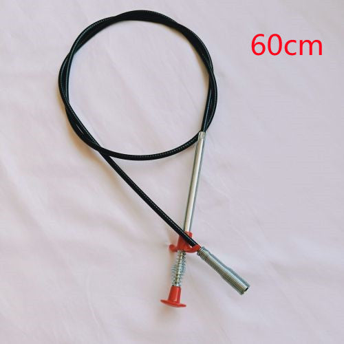 60CM Sewer Dredger Spring Pipe Dredging Tool Household Hair Cleaner Drain Clog Remover Cleaning Tools Household For Kitchen Sink Kitchen Gadgets - BuzzMart