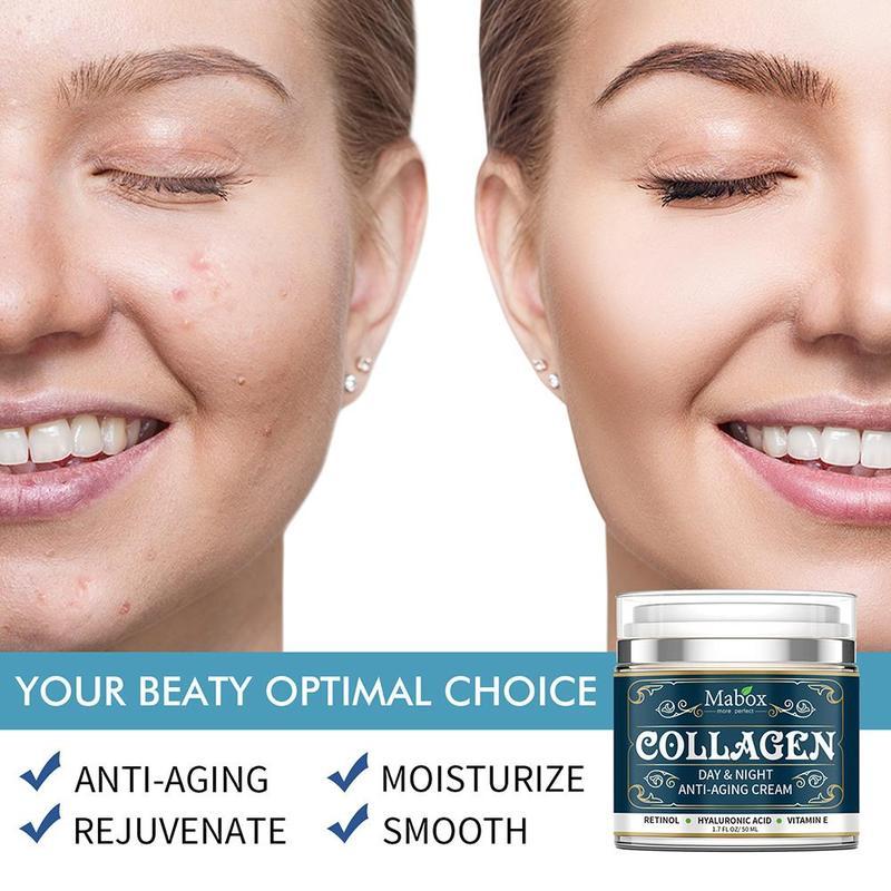 Collagen Moisturizing Facial Cream Skin Care Products Anti Aging Face Cream Moisturizing Wrinkle Remover - BuzzMart