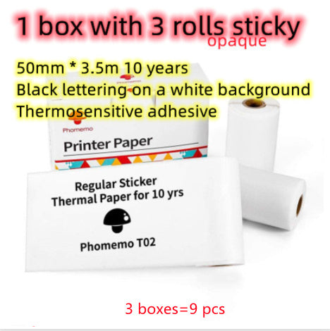 Portable Mini Thermal Label Printer Home Photo Printer Student Wrong Question Printer Bluetooth-compatible Mini Label Printer Price Tag - BuzzMart