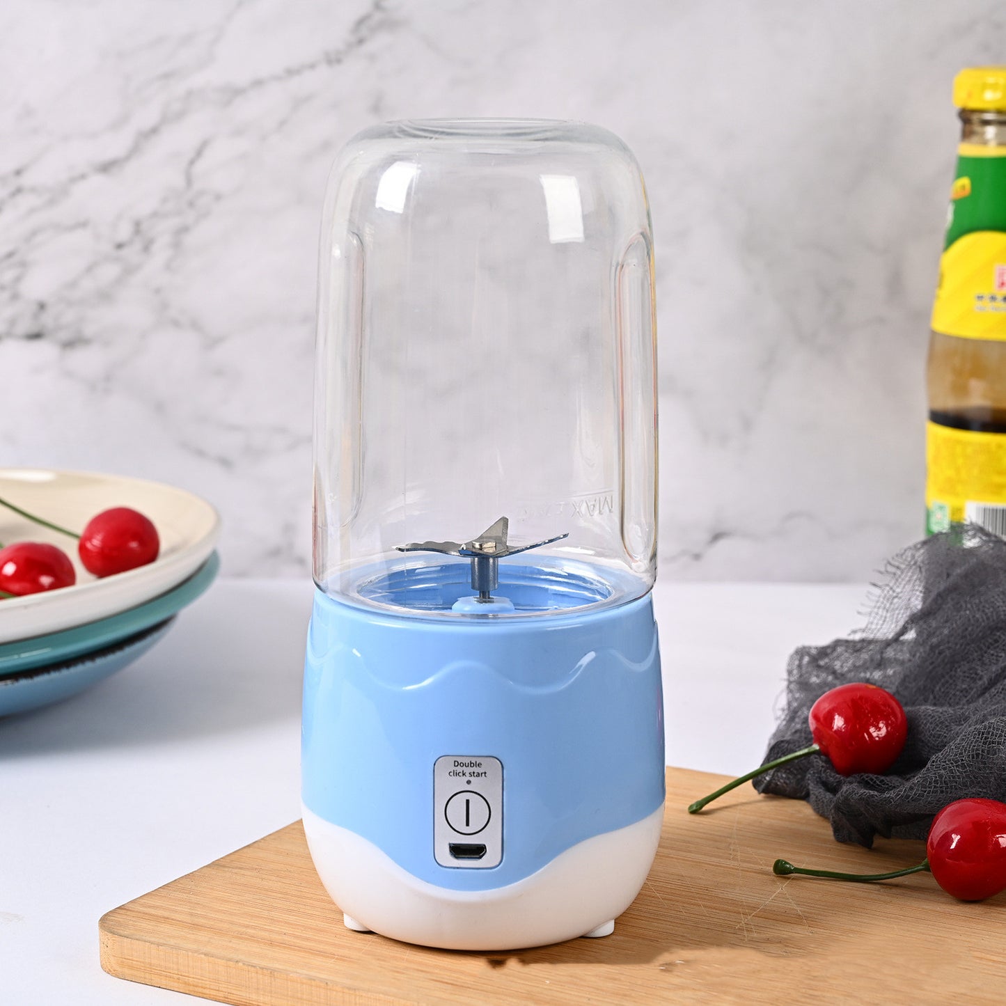 Mini Fruit Blender Cup – Cute USB Juicer for Home - BuzzMart