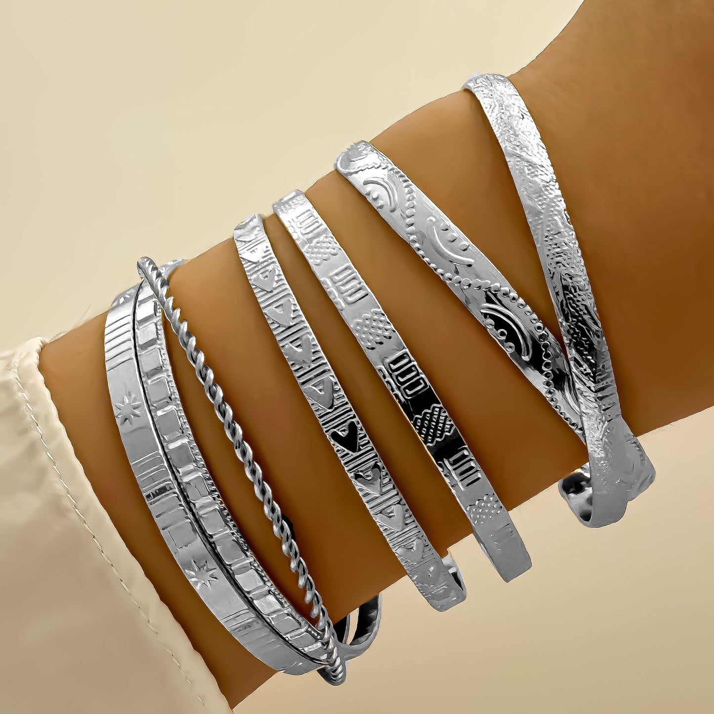 Trendy Twisted Gold Bracelet – Bold Hip Hop Statement Style - BuzzMart