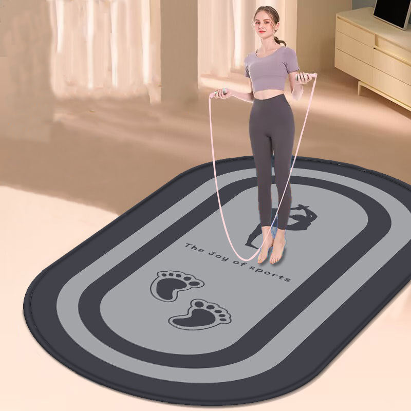 Cute Silent Skipping Rope Mat β Anti-Slip & Thick - BuzzMart