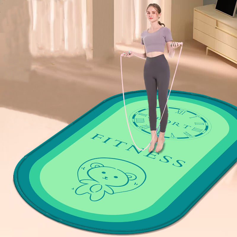 Cute Silent Skipping Rope Mat β Anti-Slip & Thick - BuzzMart