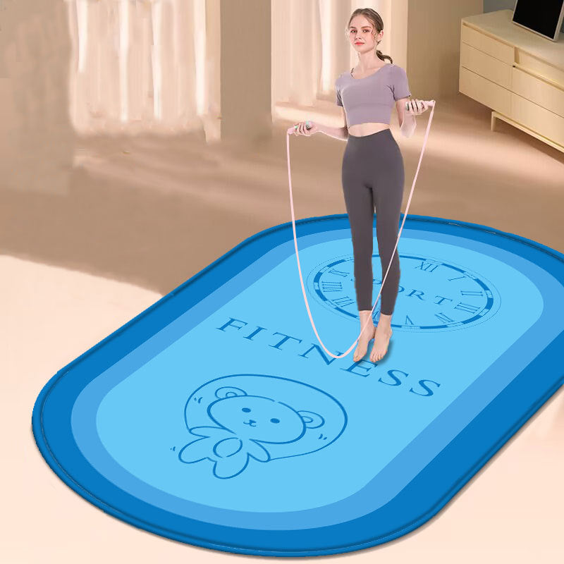 Cute Silent Skipping Rope Mat β Anti-Slip & Thick - BuzzMart