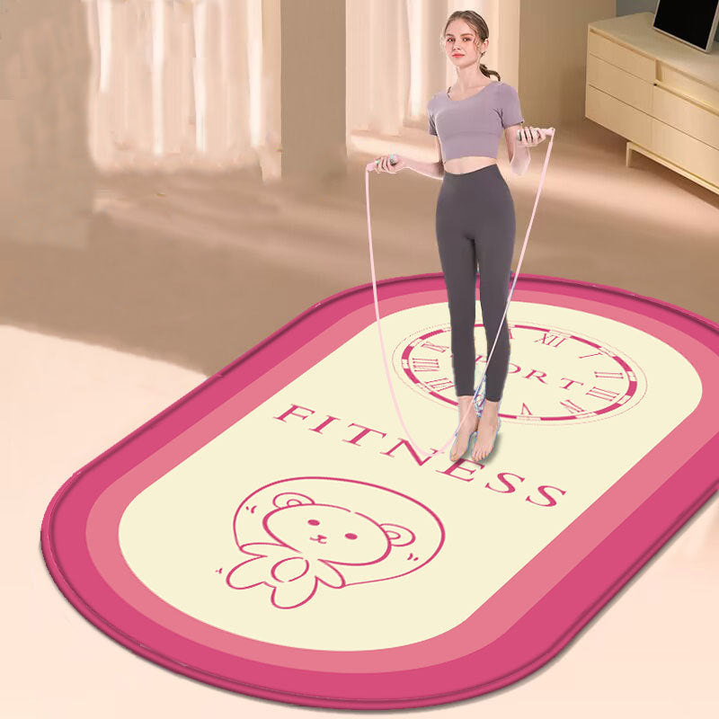 Cute Silent Skipping Rope Mat β Anti-Slip & Thick - BuzzMart