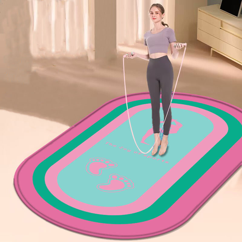 Cute Silent Skipping Rope Mat β Anti-Slip & Thick - BuzzMart