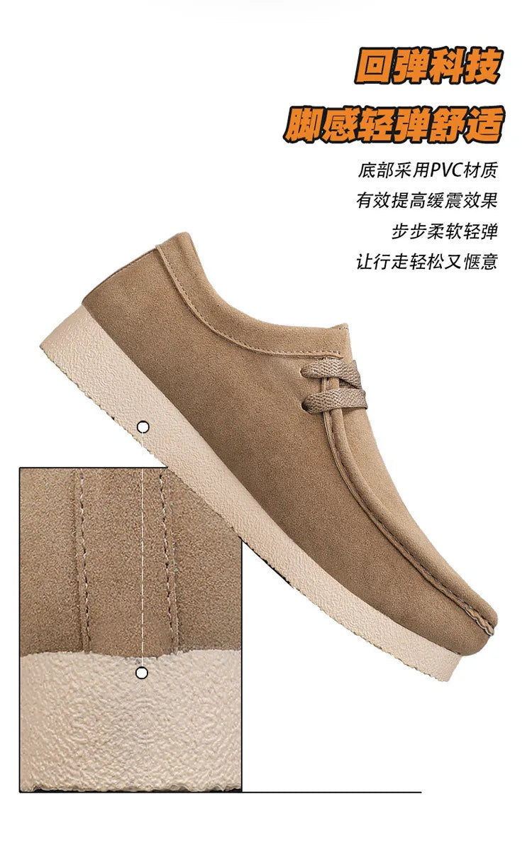 Men’s Trendy Sneakers – Versatile Thick Sole Casual Shoes - BuzzMart