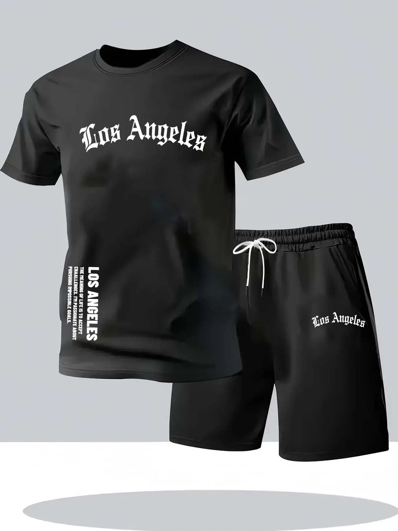 Men’s 2025 Summer Sports Suit – Printed Beach Shorts & Casual Wear - BuzzMart