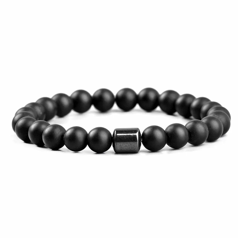 π§² Magnetic Tiger Eye Bracelet β Handmade Gift for Him - BuzzMart