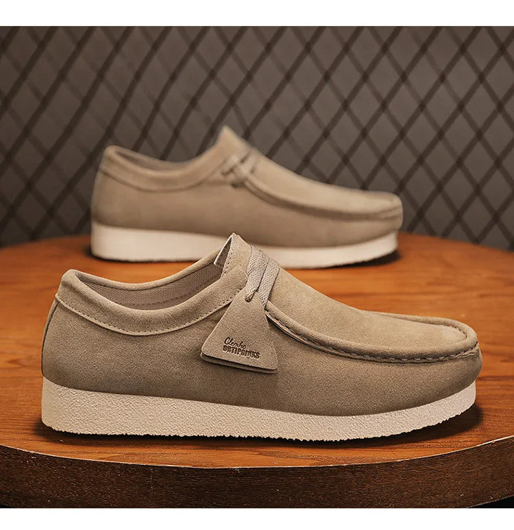 Men’s Trendy Sneakers – Versatile Thick Sole Casual Shoes - BuzzMart