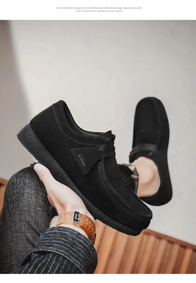 Men’s Trendy Sneakers – Versatile Thick Sole Casual Shoes - BuzzMart