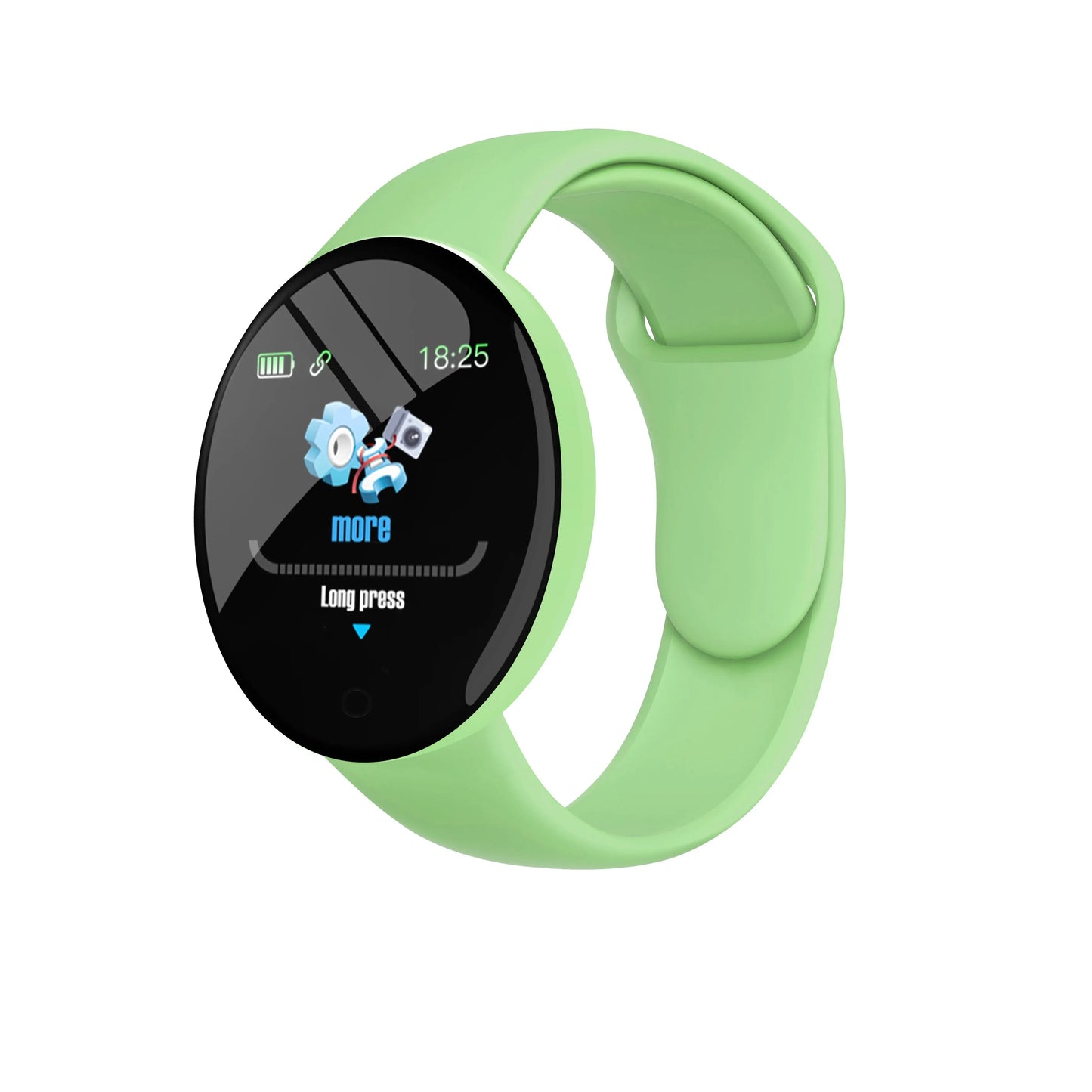 2025 New D18 Multifunctional Smart Watch Men & Women Bluetooth Connected Phone Music Fitness Sports Bracelet Sleep Monitor watch - BuzzMart