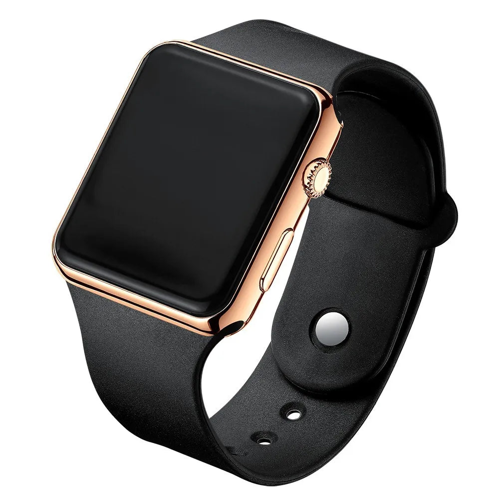 Simple Digital Sport Watch | LED Electronic Unisex Casual Wristwatch - BuzzMart