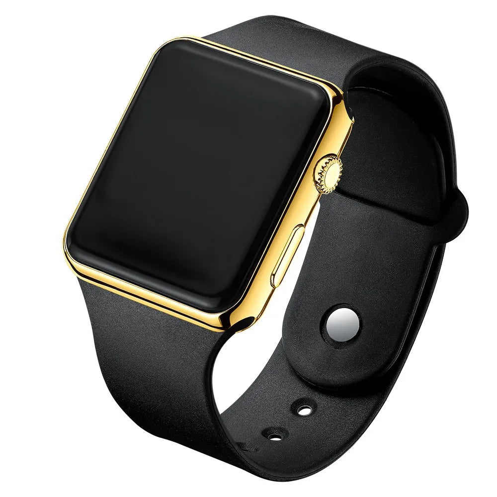 Simple Digital Sport Watch | LED Electronic Unisex Casual Wristwatch - BuzzMart