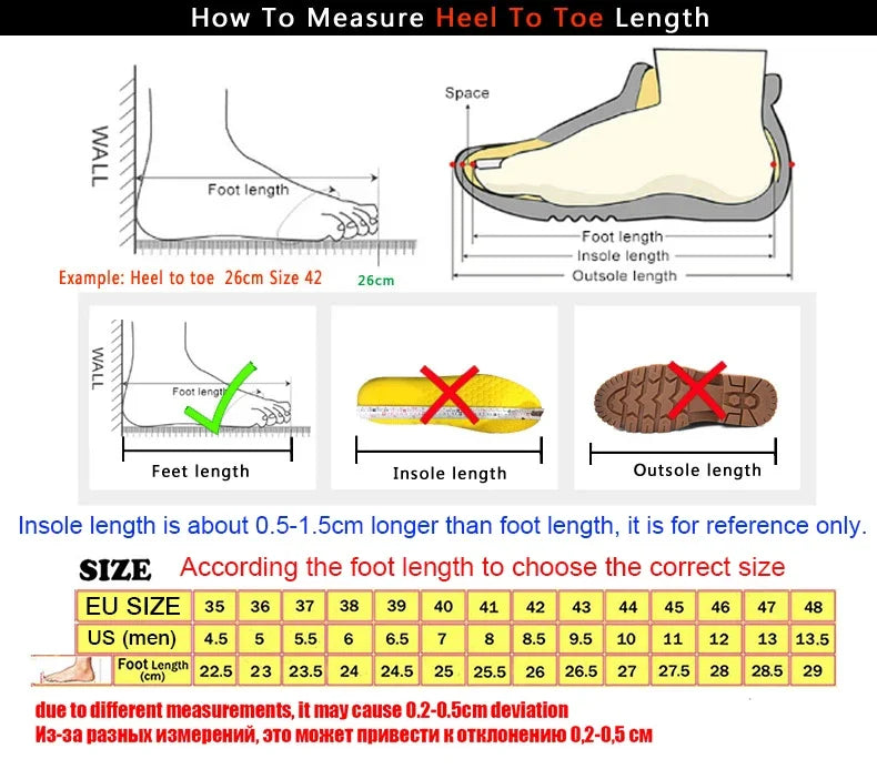 Men’s Trendy Sneakers – Versatile Thick Sole Casual Shoes - BuzzMart