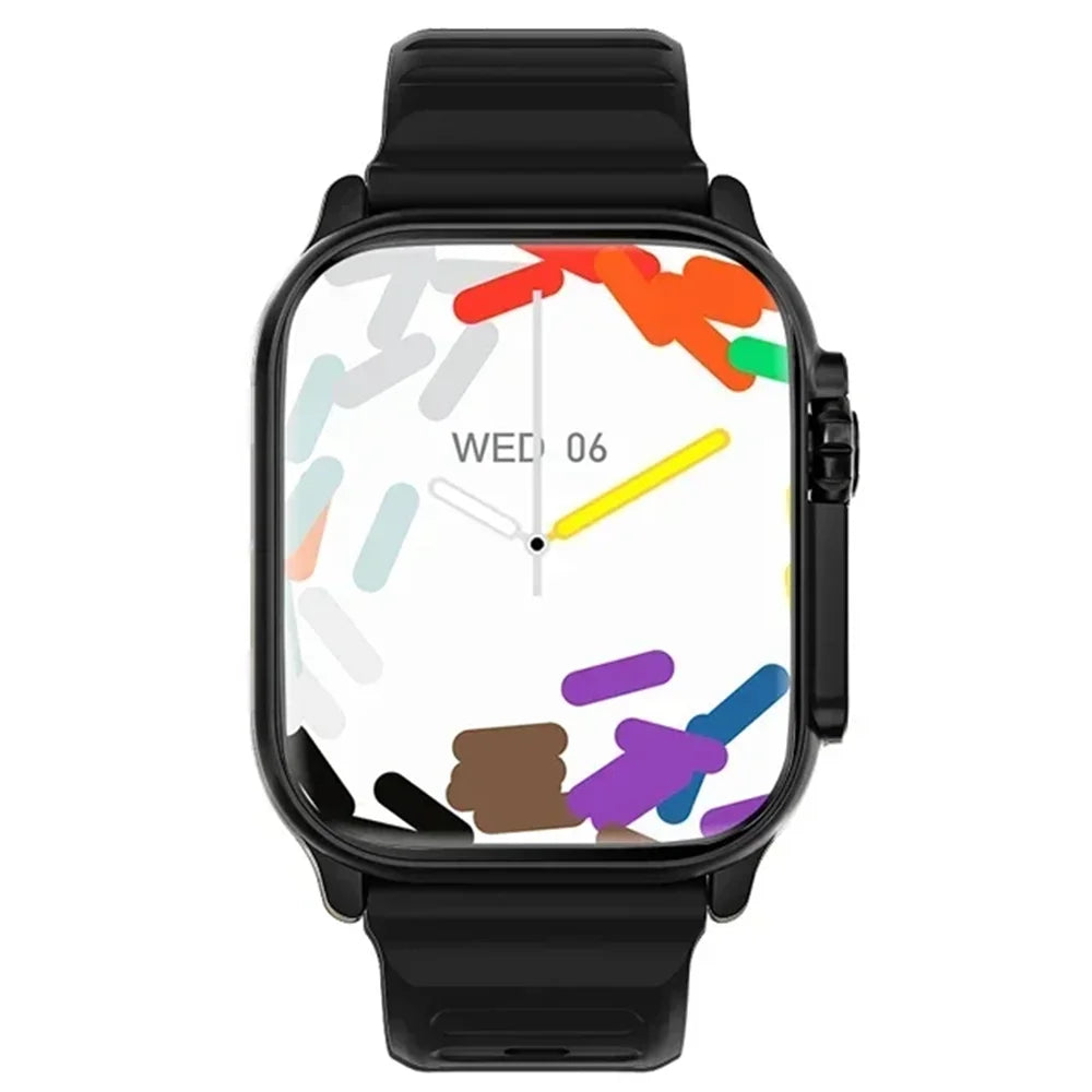 LAXASFIT New Watch T800 U2 Smart Watch 2025 Mens Womens Tracking Bluetooth Talk BT Music Wireless Charging Smart Watch - BuzzMart