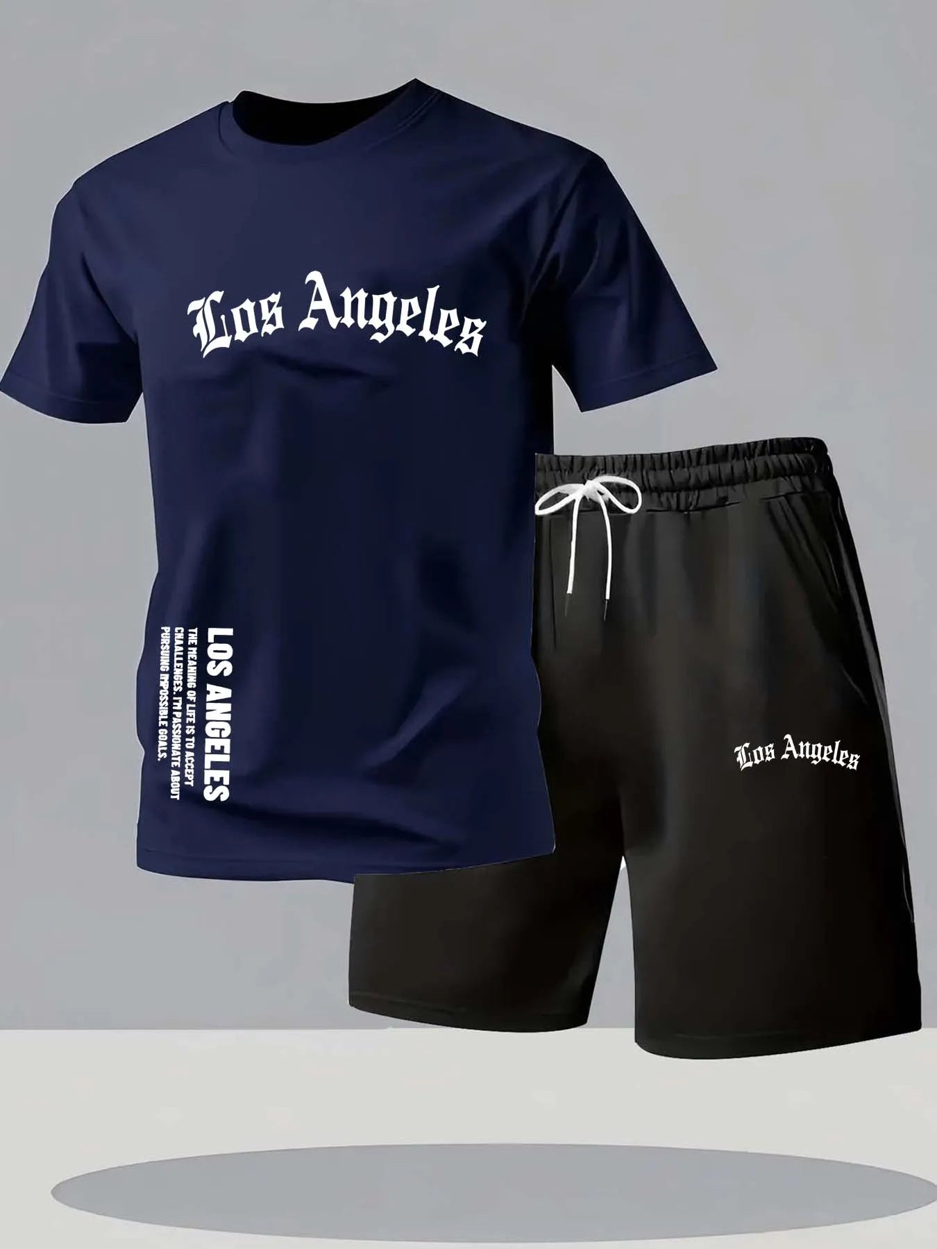 Men’s 2025 Summer Sports Suit – Printed Beach Shorts & Casual Wear - BuzzMart