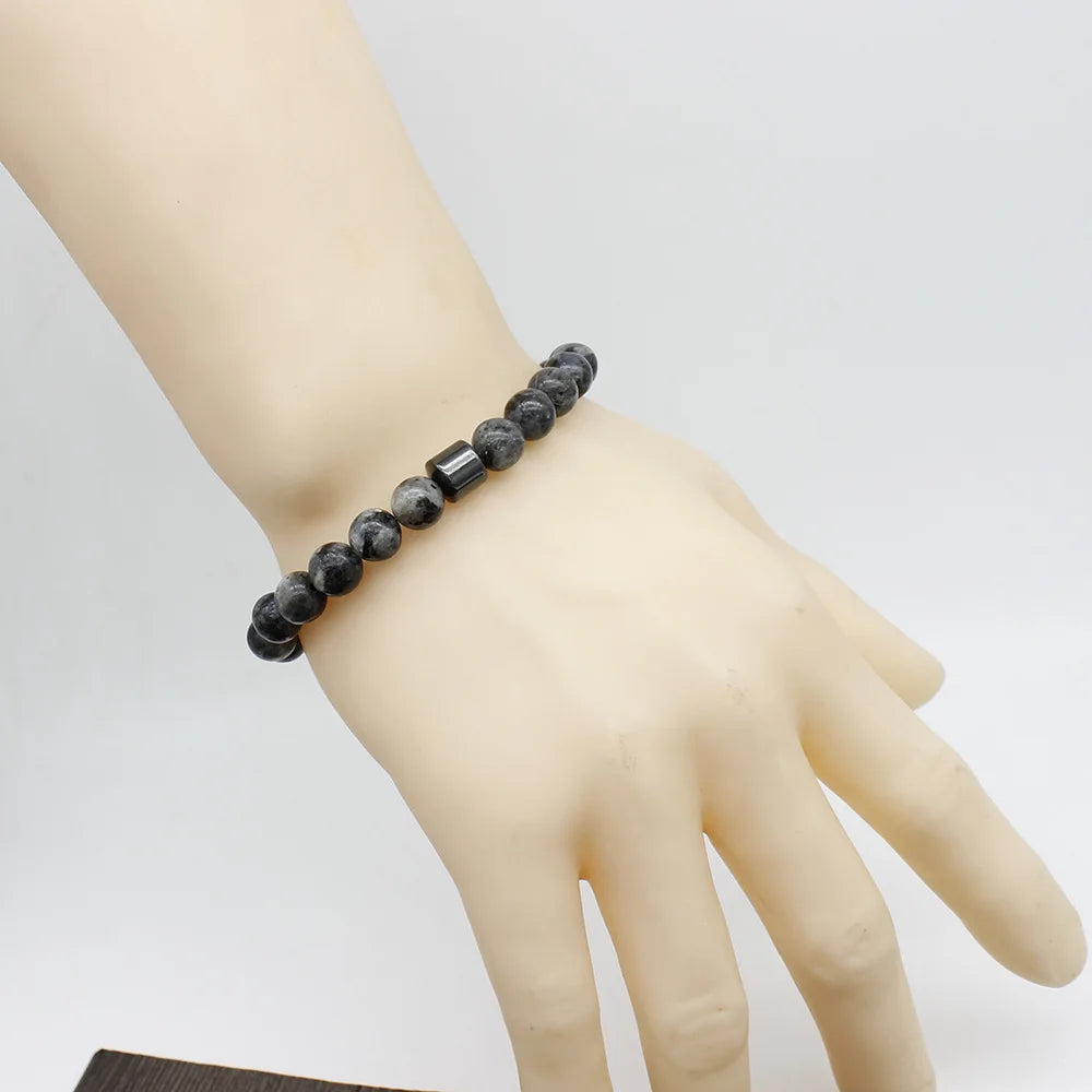π§² Magnetic Tiger Eye Bracelet β Handmade Gift for Him - BuzzMart