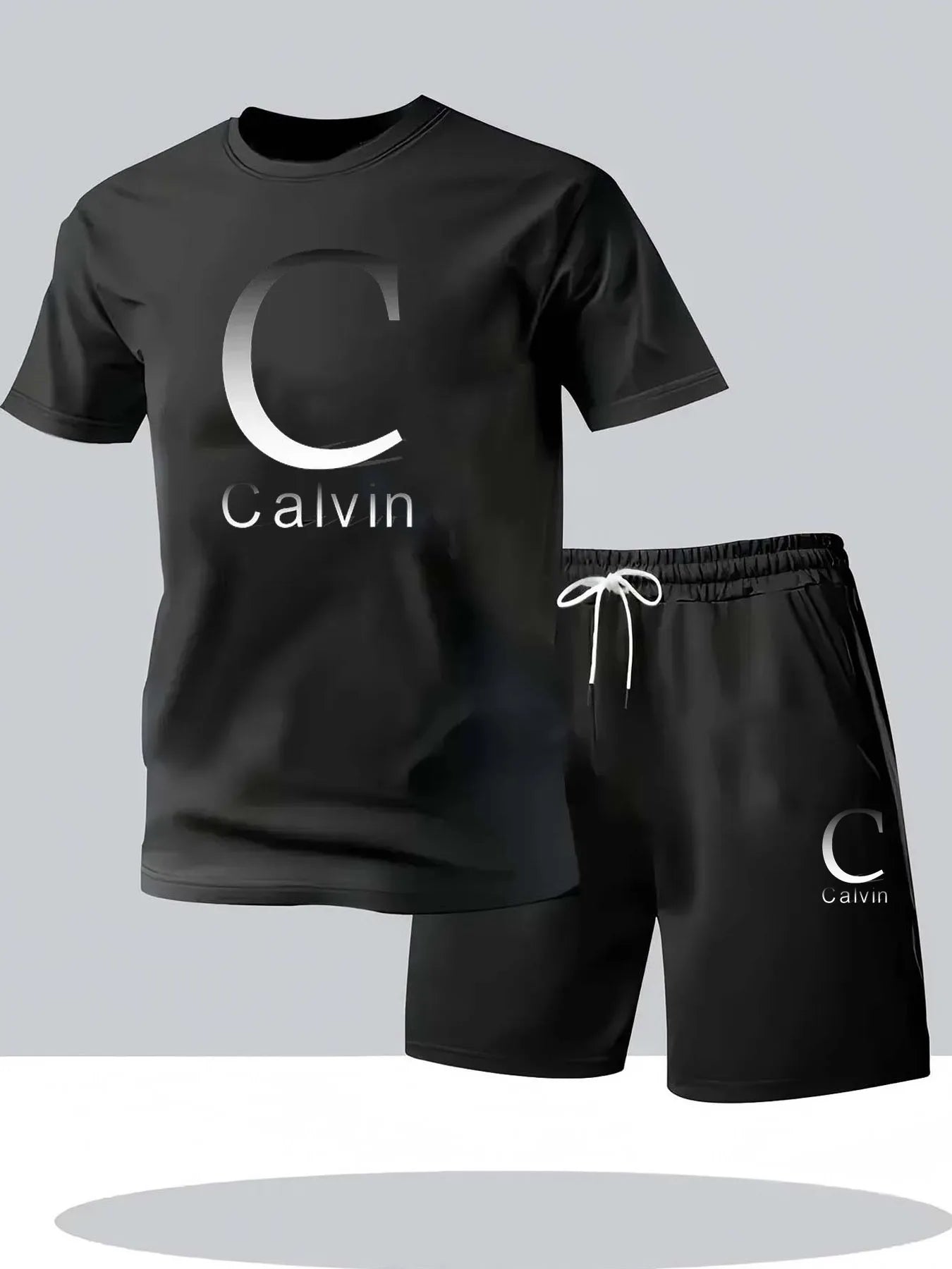 Men’s 2025 Summer Sports Suit – Printed Beach Shorts & Casual Wear - BuzzMart