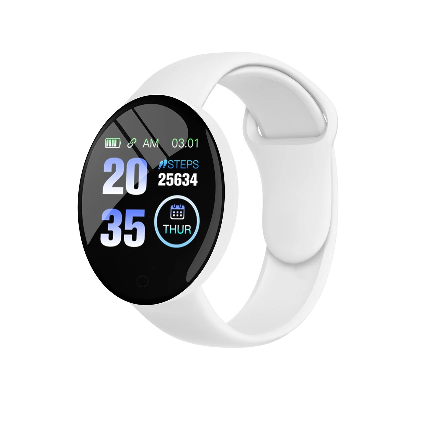 2025 New D18 Multifunctional Smart Watch Men & Women Bluetooth Connected Phone Music Fitness Sports Bracelet Sleep Monitor watch - BuzzMart