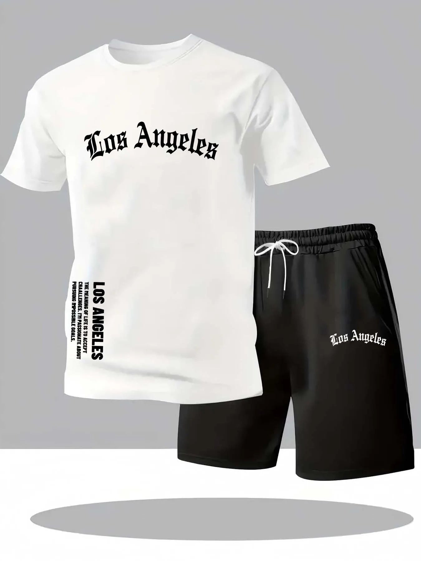 Men’s 2025 Summer Sports Suit – Printed Beach Shorts & Casual Wear - BuzzMart