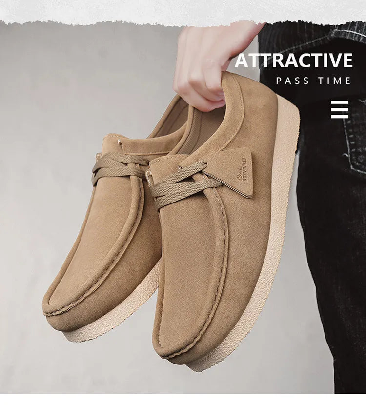 Men’s Trendy Sneakers – Versatile Thick Sole Casual Shoes - BuzzMart
