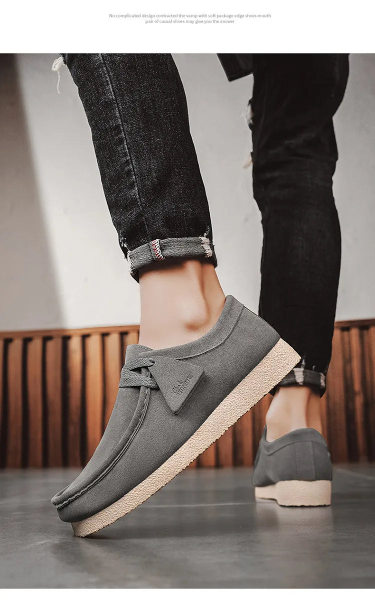 Men’s Trendy Sneakers – Versatile Thick Sole Casual Shoes - BuzzMart