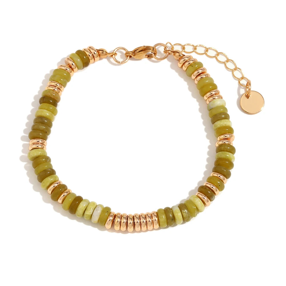 Elegant Tiger Eye Bracelet – 18K Gold Plated for Women - BuzzMart
