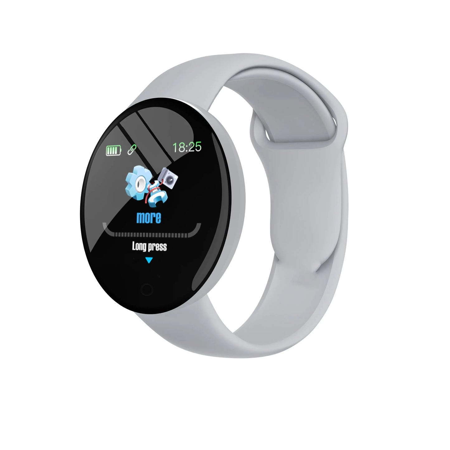 2025 New D18 Multifunctional Smart Watch Men & Women Bluetooth Connected Phone Music Fitness Sports Bracelet Sleep Monitor watch - BuzzMart