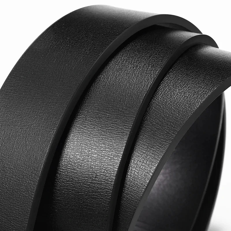 New Product Belt MEN'S High Quality Toothless Automatic Buckle Casual Men Belt MEN'S Business Fashion Belt - BuzzMart