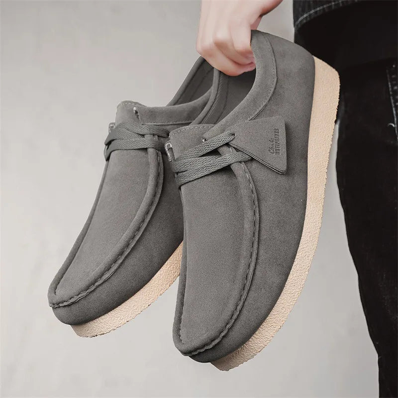 Men’s Trendy Sneakers – Versatile Thick Sole Casual Shoes - BuzzMart