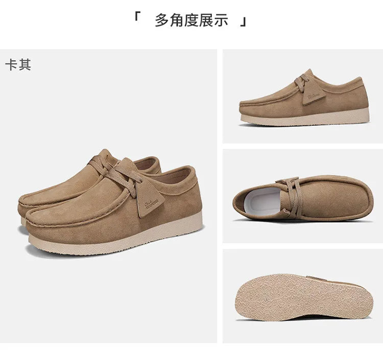 Men’s Trendy Sneakers – Versatile Thick Sole Casual Shoes - BuzzMart