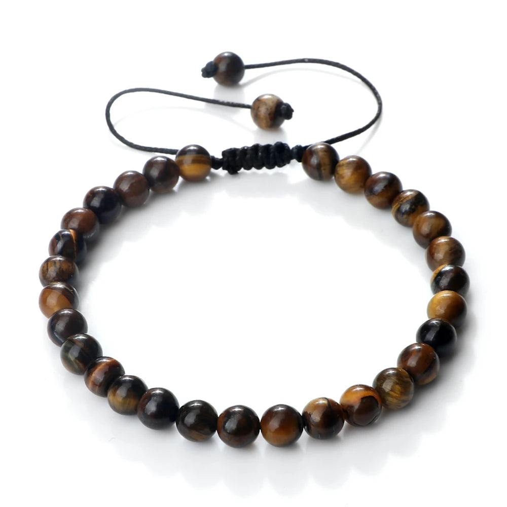 π― Healing Tiger Eye Bracelet β Adjustable Gift for Him/Her - BuzzMart