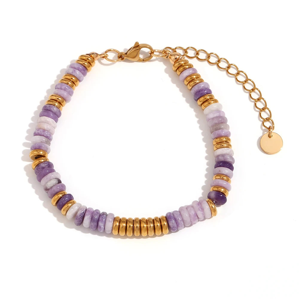 Elegant Tiger Eye Bracelet – 18K Gold Plated for Women - BuzzMart