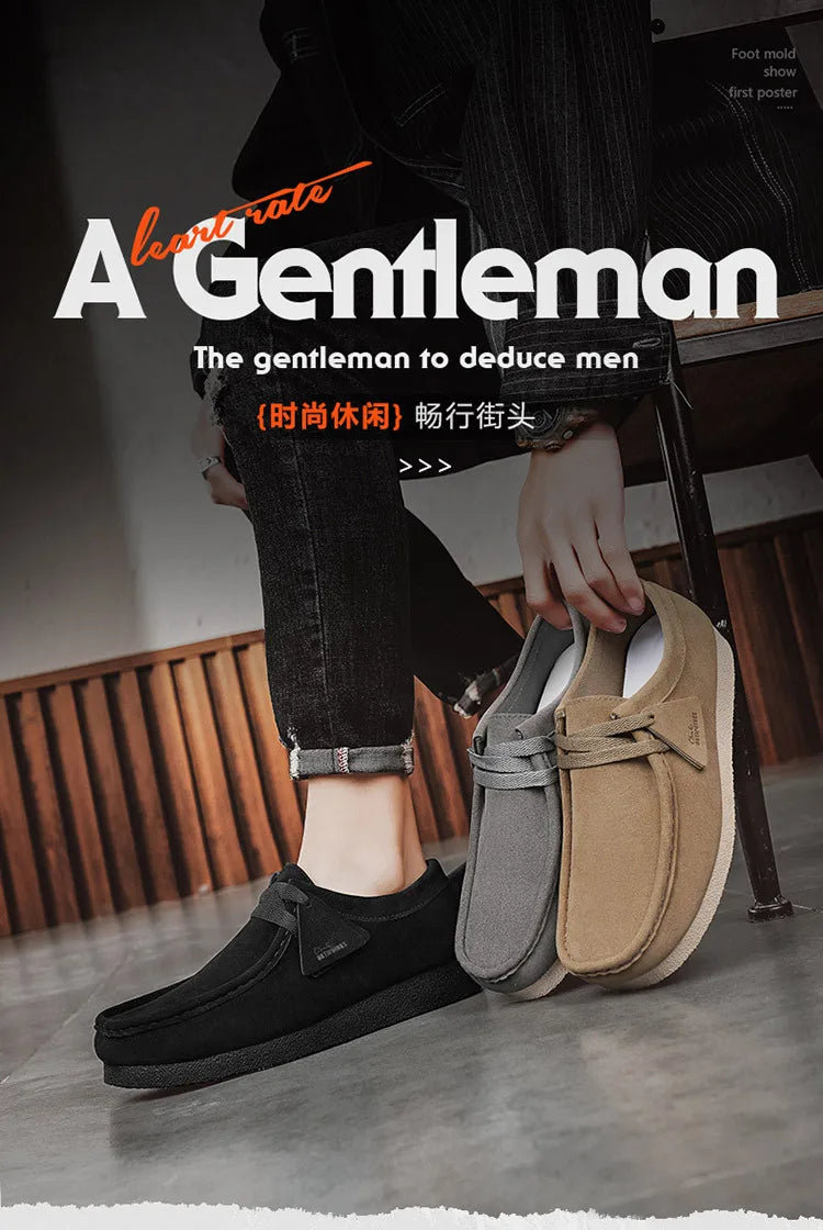 Men’s Trendy Sneakers – Versatile Thick Sole Casual Shoes - BuzzMart