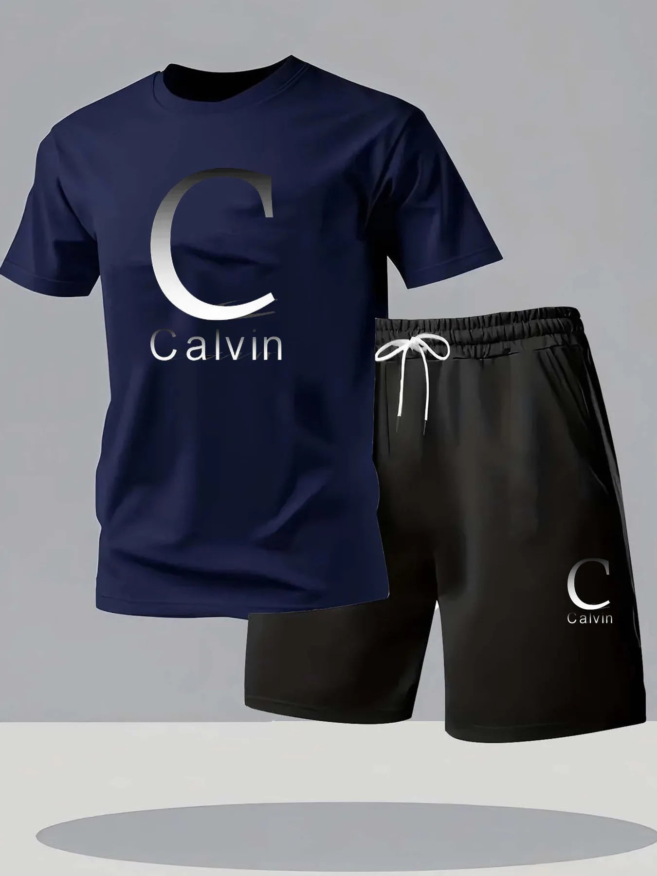 Men’s 2025 Summer Sports Suit – Printed Beach Shorts & Casual Wear - BuzzMart