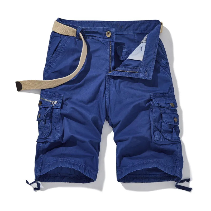 Men’s Slim Outdoor Cargo Shorts – Quick-Dry Summer Wear - BuzzMart