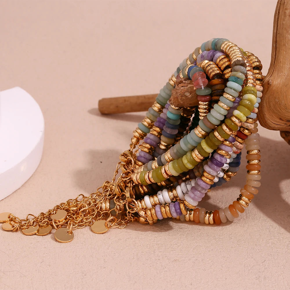 Elegant Tiger Eye Bracelet – 18K Gold Plated for Women - BuzzMart