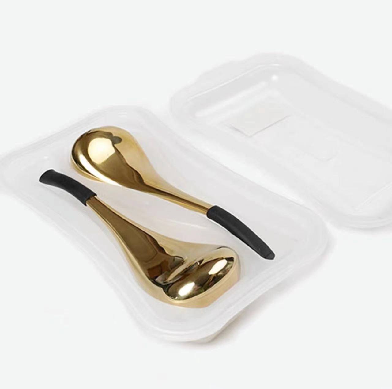 Stainless Steel Face And Eye Massage Ice Scoop - BuzzMart