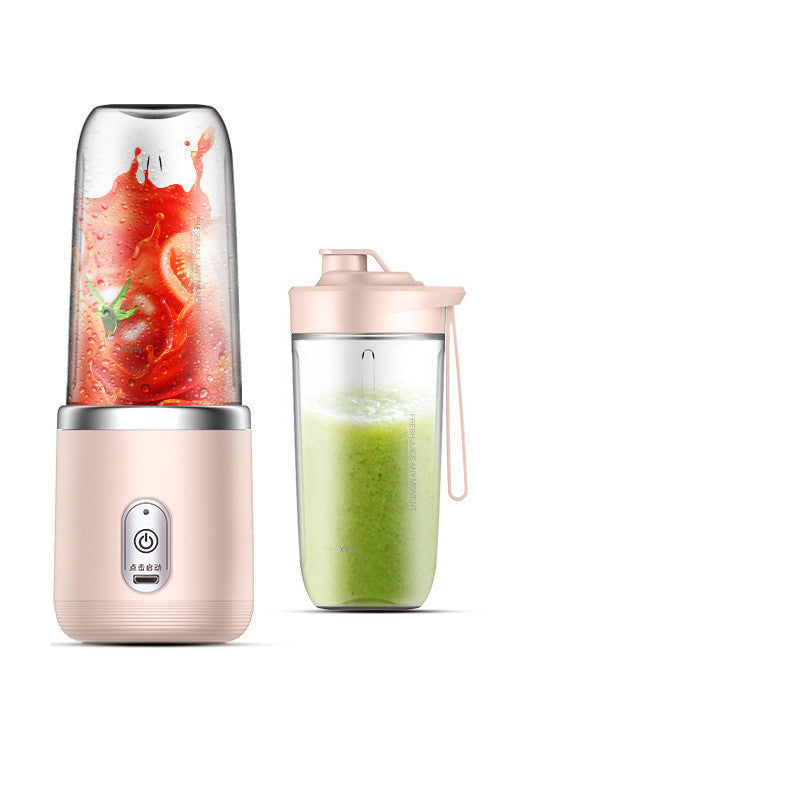 Modern portable juicer cup design for on-the-go nutrition.