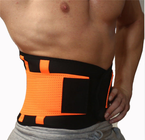 Waist Trimmer Belt Body Shaper Abdominal Trainer Weight Loss Fat Burning Straps - BuzzMart