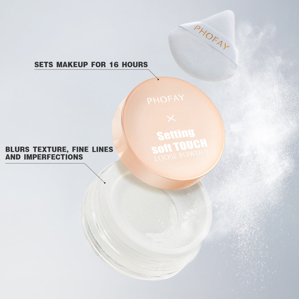 PHOFAY Setting Soft Touch Loose Powder - BuzzMart
