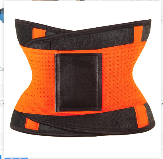 Waist Trimmer Belt Body Shaper Abdominal Trainer Weight Loss Fat Burning Straps - BuzzMart