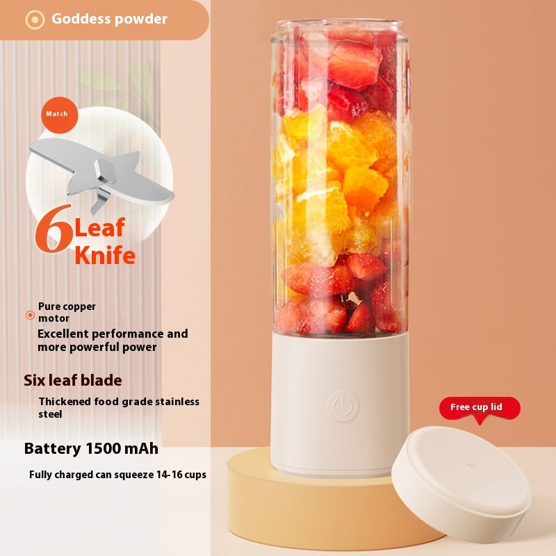 Trendy Mini Juicer Cup – Rechargeable Blender for Fruits & Veggies - BuzzMart
