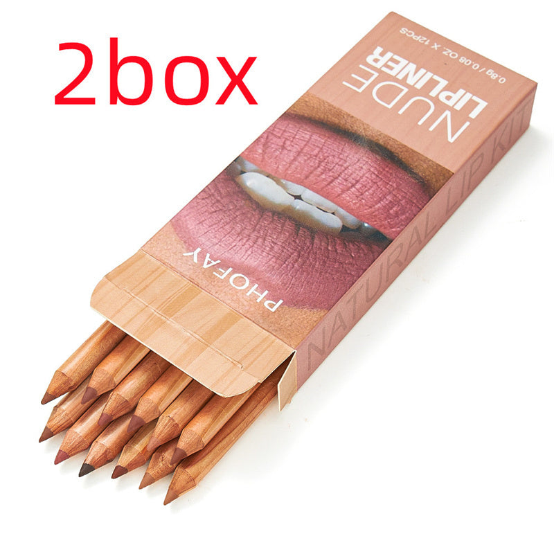 PHOFAY Nude Lipliner Kit - BuzzMart