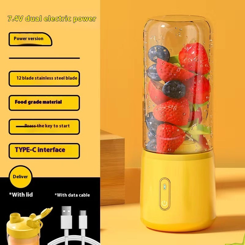 Trendy Portable Juicer Cup – USB Rechargeable & Gift-Ready - BuzzMart