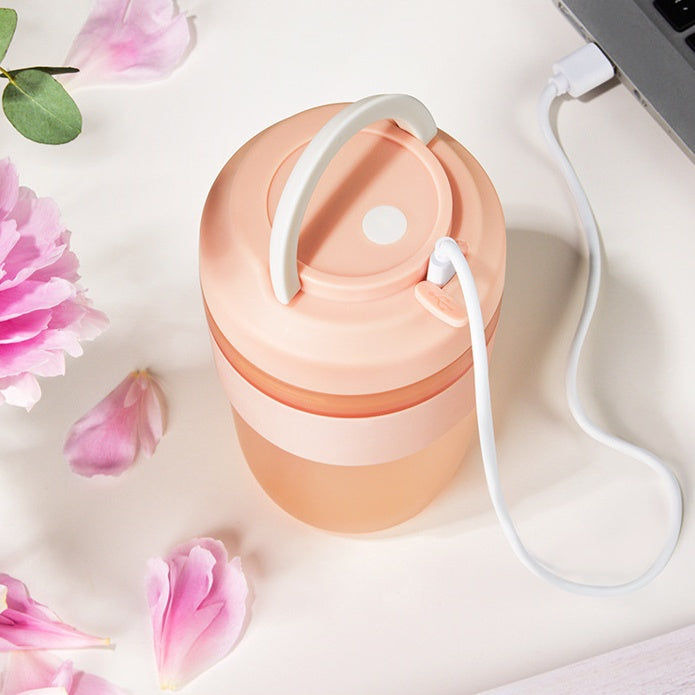 Cute 400ml USB Blender Cup – Smoothie & Juice Maker - BuzzMart
