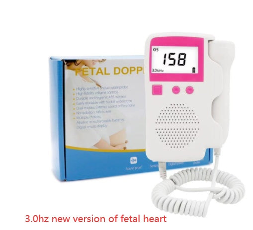 Fetal Heart Rate Monitor Home Pregnancy Baby Fetal Sound Heart Rate Detector - BuzzMart