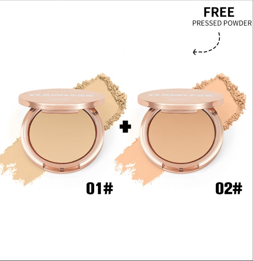 PHOFAY Matte Setting Pressed Powder - BuzzMart