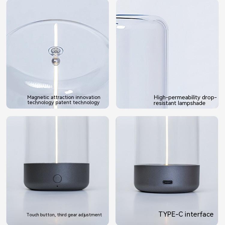New LED Camping Light Type-c Rechargeable Portable Night Light With High Transparency And Anti Drop Creative Atmosphere Light - BuzzMart